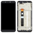 Original LCD Screen and Digitizer Full Assembly With Frame for Nokia C2(Black)