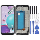 LCD Screen and Digitizer Full Assembly With Frame for LG K31 LM-K300Q, LMK300(Black)