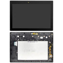 LCD Screen and Digitizer Full Assembly With Frame for Lenovo Tab 3 10 Plus ZA0Y ZA0X TB3-X70L TB3-X70F TB3-X70N TB3-X70 (Black)