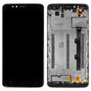 LCD Screen and Digitizer Full Assembly With Frame for T-Mobile Revvl Plus c3701a (Black)