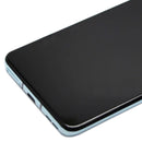 LCD Screen and Digitizer Full Assembly With Frame for OnePlus 8T(5G) KB2001 KB2000 KB2003 (Blue)