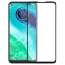 Front Screen Outer Glass Lens for Motorola Moto G8 XT2045-1 (Black)