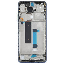 Original Front Housing LCD Frame Bezel Plate for Xiaomi Mi 10T Lite 5G M2007J17G (Black)