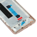 Original Front Housing LCD Frame Bezel Plate for Xiaomi Redmi Note 9 Pro 5G M2007J17C(Green Lake)