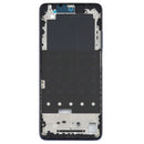 Original Front Housing LCD Frame Bezel Plate for Xiaomi Redmi Note 9 Pro 5G M2007J17C(Blue)