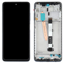 Original LCD Screen and Digitizer Full Assembly With Frame for Xiaomi Poco X3 NFC / Poco X3 (Black)