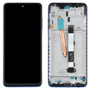 Original LCD Screen and Digitizer Full Assembly With Frame for Xiaomi Poco X3 NFC / Poco X3(Blue)