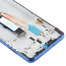 Original LCD Screen and Digitizer Full Assembly With Frame for Xiaomi Poco X3 NFC / Poco X3(Blue)