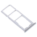 SIM Card Tray + SIM Card Tray + Micro SD Card Tray for Motorola One (P30 Play) XT1941(Silver)