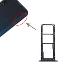SIM Card Tray + SIM Card Tray + Micro SD Card Tray for Motorola Moto E6 Plus/Moto E6s (2020)/AGA0004/PAGA0004IN/PAGA0033IN/PAGA0033 (Black)