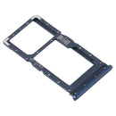 SIM Card Tray + SIM Card Tray / Micro SD Card Tray for Motorola Moto G9 Plus XT2087-1(Blue)