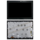 LCD Screen and Digitizer Full Assembly With Frame for Lenovo Miix 320 10ICR(Black)