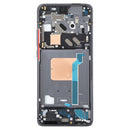 Original Front Housing LCD Frame Bezel Plate for Xiaomi Redmi K30 Ultra M2006J10C(Black)