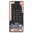 Original Front Housing LCD Frame Bezel Plate for Xiaomi Redmi K30 Ultra M2006J10C(Black)