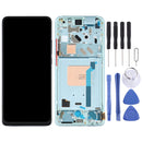 LCD Screen and Digitizer Full Assembly with Frame for Xiaomi Redmi K30 Ultra / M2006J10C (Green)