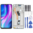LCD Screen and Digitizer Full Assembly with Frame for Xiaomi Redmi Note 8 Pro(Single SIM Card)(Silver)