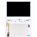 LCD Screen and Digitizer Full Assembly with Frame for Lenovo TAB4/TB-X304F/TB-X304L/TB-X304N/TB-X304X/TB-X304(White)