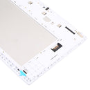 LCD Screen and Digitizer Full Assembly with Frame for Lenovo TAB4/TB-X304F/TB-X304L/TB-X304N/TB-X304X/TB-X304(White)