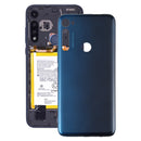 Original Battery Back Cover for Motorola Moto One Fusion Plus PAKF0002IN (Blue)