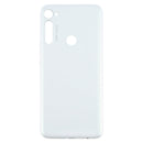 Original Battery Back Cover for Motorola Moto One Fusion Plus PAKF0002IN (White)