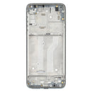 Front Housing LCD Frame Bezel Plate for Motorola Moto G Fast (Silver)