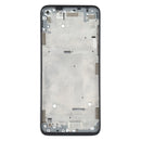 Front Housing LCD Frame Bezel Plate for Motorola Moto G Fast (Silver)
