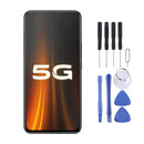 Original AMOLED Material LCD Screen and Digitizer Full Assembly for Vivo iQOO 3 5G V1955A, I1927, I1928