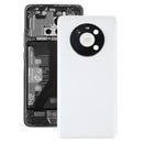 Original Battery Back Cover with Camera Lens Cover for Huawei Mate 40(White)
