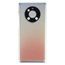 Original Battery Back Cover with Camera Lens Cover for Huawei Mate 40 Pro(Silver)