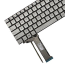 US Version Keyboard with Keyboard Backlight for Asus GL552 GL552J GL552JX GL552V GL552VL GL552VW N552VW N552VX G771JM G771JW(Silver)