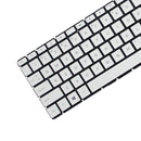 US Version Keyboard for HP 15-BS 15-BS000 15-BS100 15-BS500 15-BS600 15Q-BD 15-CC 17G-BR 15-BS004TX 15-BW (Silver)