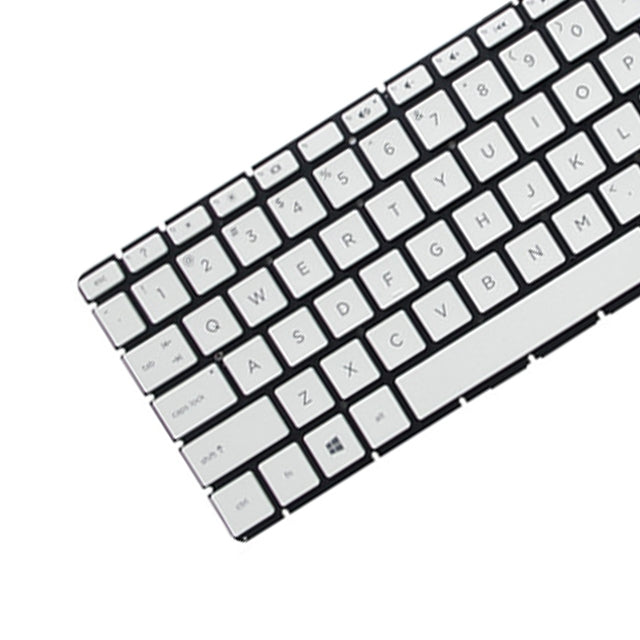 US Version Keyboard for HP 15-BS 15-BS000 15-BS100 15-BS500 15-BS600 15Q-BD 15-CC 17G-BR 15-BS004TX 15-BW (Silver)