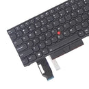 US Version Keyboard for Lenovo Thinkpad E580 E585 E590 E595 T590 P53S L580 L590 P52 P72 P53 P73 (Black)