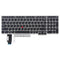 US Version Keyboard for Lenovo Thinkpad E580 E585 E590 E595 T590 P53S L580 L590 P52 P72 P53 P73 (Silver)