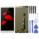 AMOLED Material LCD Screen and Digitizer Full Assembly for ZTE Nubia Z11 Max NX535J NX523J (White)