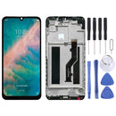 LCD Screen and Digitizer Full Assembly with Frame for ZTE Blade V10 Vita (Black)