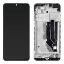 LCD Screen and Digitizer Full Assembly with Frame For ZTE 20 Smart V2050 (Black)