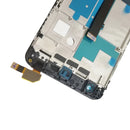 LCD Screen and Digitizer Full Assembly with Frame For ZTE Blade V8 BV0800 (Black)