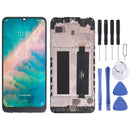 LCD Screen and Digitizer Full Assembly with Frame for ZTE Blade V10 (Black)
