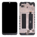 LCD Screen and Digitizer Full Assembly with Frame for ZTE Blade V10 (Black)