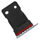 SIM Card Tray + SIM Card Tray for OnePlus 8T KB2001 KB2000 KB2003 KB2005 KB2007 (Silver)