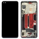 LCD Screen and Digitizer Full Assembly with Frame for OnePlus Nord(Blue)