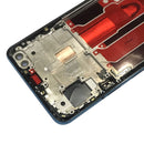 LCD Screen and Digitizer Full Assembly with Frame for OnePlus Nord(Blue)