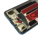 LCD Screen and Digitizer Full Assembly with Frame for OnePlus Nord(Blue)