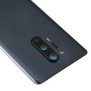 Battery Back Cover with Camera Lens Cover for OnePlus 8 Pro(Black)
