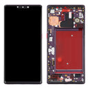 LCD Screen and Digitizer Full Assembly with Frame for Huawei Mate 30 Pro (Purple)
