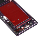 LCD Screen and Digitizer Full Assembly with Frame for Huawei Mate 30 Pro (Purple)