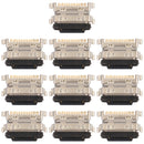 10 PCS Charging Port Connector for Xiaomi Redmi K30 Pro / Poco F2 Pro