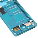 Original LCD Screen and Digitizer Full Assembly with Frame for TCL 10 Pro(Green)