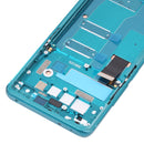 Original LCD Screen and Digitizer Full Assembly with Frame for TCL 10 Pro(Green)